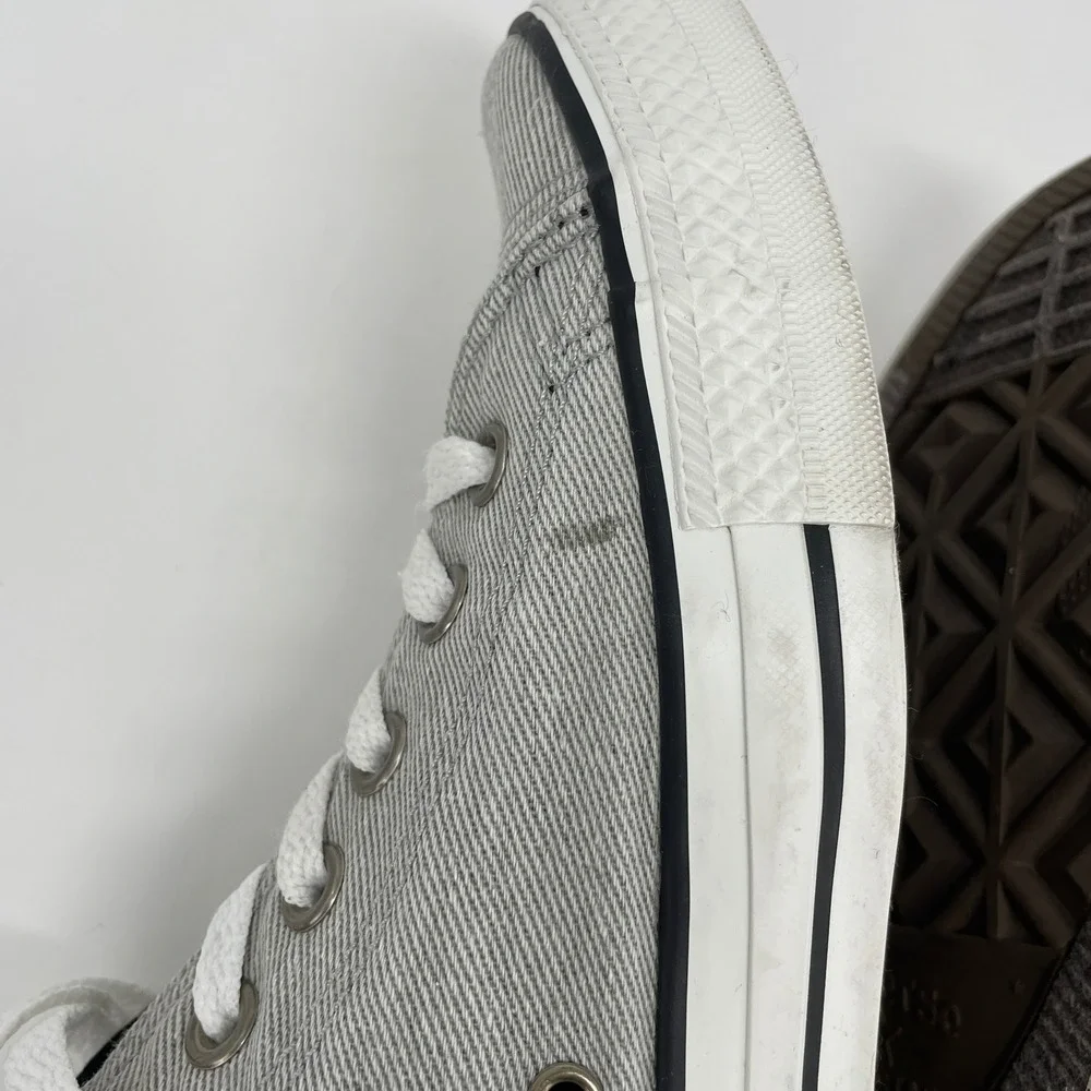 Converse Chuck Taylor All Star Grey Pinstripe High Top Classic M 10 12 132348F - Picture 7 of 10